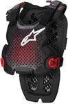 Alpinestars Protektorenjacke A-1 Pro Brustprotektor, bel&uuml;ftet rot|schwarz XXL