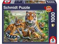 Schmidt-Spiele Tiger und Welpen 1000 Teile (58986)