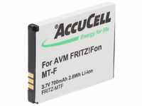 AccuCell Akku passend für AVM FRITZ!Fon MT-F Akku, 312BAT016 AVM CT5 312BAT006...