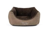 TrendPet Tierbett VitaBed Style Braun - Orthop&auml;disches Hundebett, 100% Polyester,
