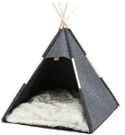 TRIXIE Tierh&ouml;hle H&ouml;hle Tipi - anthrazit - 70 &times; 70 &times; 70 cm bunt 70 &times; 70 &times;...