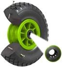 TRUTZHOLM Sackkarren-Rad Sackkarrenrad PU-Rad 260x85 mm 3.00-4 &Oslash; 20 mm Vollgummi