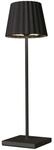 SOMPEX Geschirr-Set Akku-Tischleuchte 38 cm 2,4 W Troll 2.0 schwarz, Aluminium