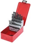 KS Tools Spiralbohrer, (25-tlg), HSS-R Satz, Stahlblechkassette, 25-teilig,...