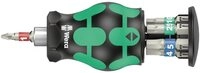 Wera Bit-Schraubendreher Bits-Handhalter mit 7 Bits, Edelstahl 05004179001,...