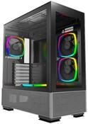 MONTECH PC-Geh&auml;use SKY TWO (schwarz, Tempered Glass x 2)