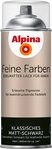 Alpina Spr&uuml;hlack Alpina Feine Farben Spr&uuml;hlack matt schwarz 400 ml