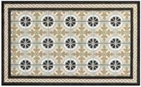 wash+dry by Kleen-Tex Teppich DESIGN, 120 x 75 cm, Kitchen Tiles