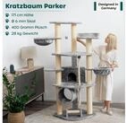 Happypet Kratzbaum PARKER, Gesamth&ouml;he ca. 171 cm, Haus: 30 x 32 x 32 cm