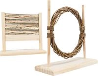 TRIXIE Tier-Intelligenzspielzeug Agility Set - diverse - 28 &times; 26 &times; 11 cm, Holz,