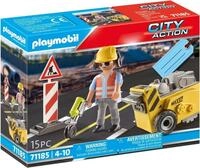 Playmobil&reg; Playmobil City Action 71185 Arbeiter mit Bodens&auml;ge