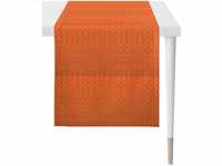 Apelt Loft Style 1308 Tischläufer - orange - 48x140 cm