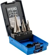 Pferd Metallbohrer PFERD TOOLS 25201046 SET STB HSS 3 HSS Stufenbohrer-Set 3teilig 1