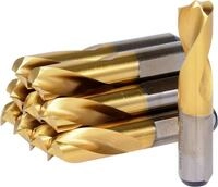 KS Tools Universalbohrer HSSE-TiN Schwei&szlig;punkt-Bohrer, &Oslash; 8mm, 10er Pack (332.0809)