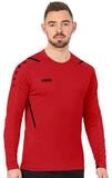 Jako Langarmshirt (Sweat) Challenge - optimale Bewegungsfreiheit - rot Herren