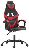 vidaXL Gaming-Stuhl Gaming-Stuhl Schwarz und Rot Kunstleder (1 St)