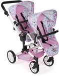 CHIC2000 Puppen-Zwillingsbuggy Linus Duo, mit zwei abnehmbaren, bis in...