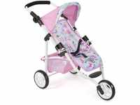 Bayer-Chic Puppenbuggy Jogging-Buggy Lola Flowers (612-53)