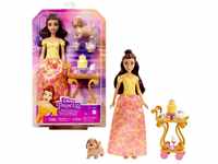 Mattel Anziehpuppe Disney Princess Belles Teewagen Spielset (HLW20)