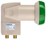 Humax Green Power Twin-LNB 322, stromsparend Universal-Twin-LNB (f&uuml;r 2 Teilnehmer,