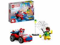LEGO® Konstruktionsspielsteine MARVEL SUPER HEROES Spider-Mans Auto und Doc Ock