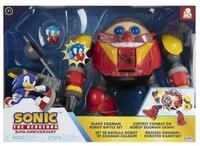 Sonic Actionfigur Sonic Riesen Dr. Eggmann Roboter Battle Set inkl. Figuren, 22 cm