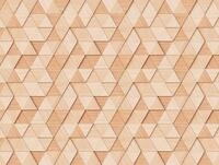 living walls Fototapete The Wall, glatt, 3D-Optik, matt, geometrisch, Fototapete