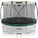 Kinetic Sports Gartentrampolin BUNGEE SAFETY ELITE, &Oslash; 366 cm, Bungee-Seil...