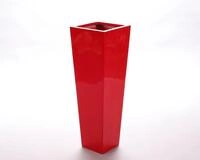 Elegant Einrichten Pflanzk&uuml;bel Pflanzk&uuml;bel Fiberglas S&auml;ule konisch 30x30x90cm