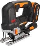 Worx Akku-Stichs&auml;ge NITRO WX542, Brushless-Motor, mit Absaug-Adapter, inkl. Akku &