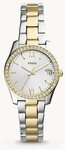 Fossil Quarzuhr Fossil Damen-Uhren Analog Quarz