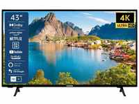 Telefunken XU43SN550S LCD-LED Fernseher (108 cm/43 Zoll, 4K Ultra HD, Smart TV,...