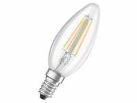 Osram LED-Leuchtmittel Retrofit Classic B, E14, Warm White, 4 W Ø 3.5 cm x 10...