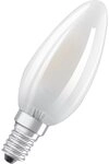 Osram LED-Leuchtmittel OSRAM Filament LED Lampe mit E14 Sockel, Kaltweiss...