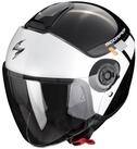 Scorpion Exo Motorradhelm Scorpion Exo-City II Mall Jethelm Metal-Schwarz / Weiss /