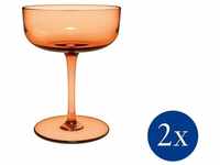 Villeroy & Boch Sektglas Like Apricot Sektschale / Dessertschale, 2 Stück