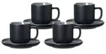 Ritzenhoff & Breker Tasse Jasper Espressotassen mit Untertassen 100 ml, 8-tlg.,