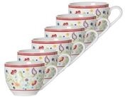 Ritzenhoff & Breker Espressotasse Shanti Espressotassen 80 ml 6er Set, 6-tlg.,