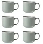 Ritzenhoff & Breker Tasse Jasper Kaffeetassen 240 ml 6er Set, 6-tlg., Keramik...