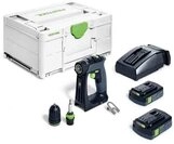 FESTOOL Akku-Schrauber CXS 18 C 3,0-Plus Akku-Bohrschrauber 18 V 3.00 Ah inkl....