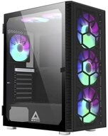MONTECH PC-Geh&auml;use Midi-Tower, RGB, Tempered Glass X3 GLASS BK