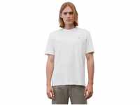 Marc O'Polo T-Shirt Logo-T-Shirt aus Bio-Baumwolle, weiß
