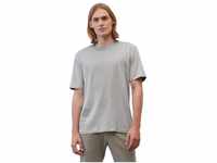 Marc O'Polo T-Shirt Logo-T-Shirt aus Bio-Baumwolle, grau