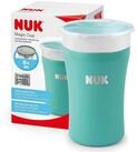 NUK Trinklernbecher NUK Magic Cup Edelstahl &ndash; T&uuml;rkis, Bruchsicher & isolierend,