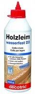 decotric&reg; Bastelkleber Holzleim D3 500 g wasserfest Holzkleber wei&szlig;