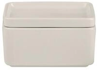 blomus Butterdose -PILAR- Aufbewahrungsbox f&uuml;r Butter, Steingut,