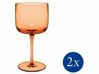 like. by Villeroy & Boch Weißweinglas Like Apricot Weinkelch, 270 ml, 2...
