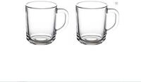 Pasabahce Glas Pasabahce 2er Teeglas mit henkel Tee 55029