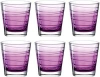 LEONARDO Whiskyglas VARIO STRUTTURA, 6-tlg., Glas, 250 ml, 6-teilig