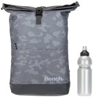 Bench. Rucksack Damen Herren Kurierrucksack Laptop Fach Roll-Top, 19 Liter Daypack